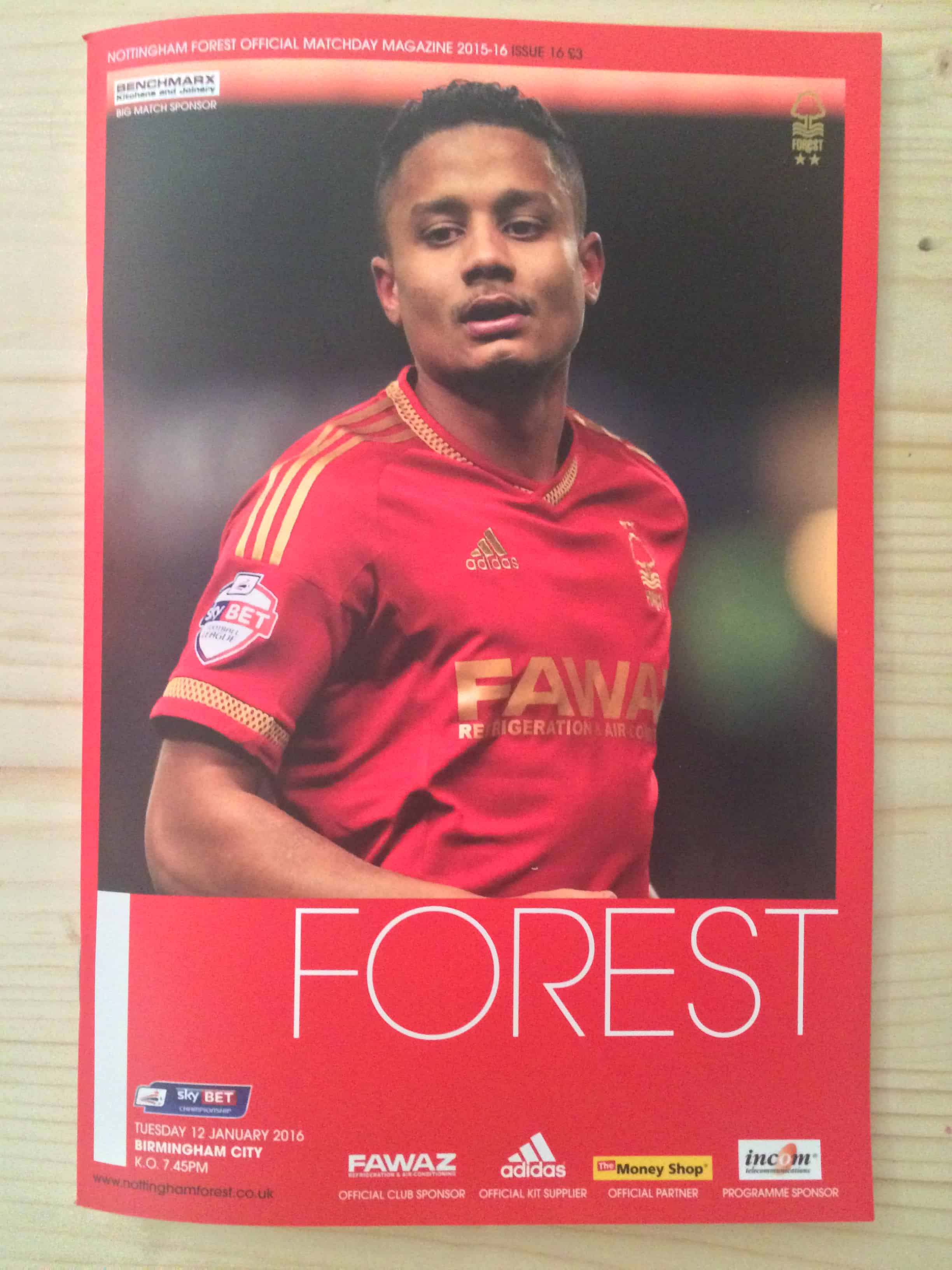 Nottingham Forest FC v Birmingham City FC